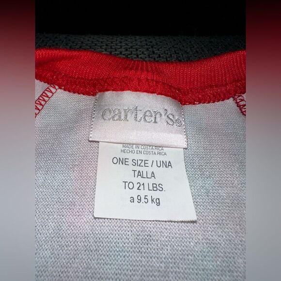 Carter's Baby Vintage Holiday Christmas Plaid Reindeer Sleep Sack‎ Up To 21lbs - Picture 6 of 9